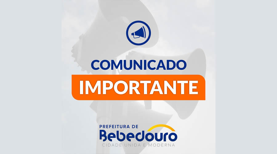 Comunicado: SEMEB convoca auxiliares docentes para treinamento